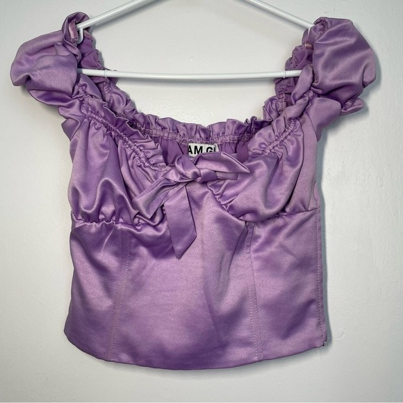 I.AM.GIA NAOMI TOP LILAC SIZE S - Picture 5 of 11